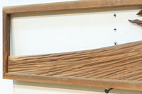 雄大で美しい富士の姿を描いた壮観な欄間 EZ2832 在庫1枚