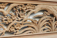 華やかに飾り立てられた梅竹の見応えある欄間 EZ2835ab 在庫(a:1 b:1)枚