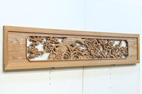 華やかに飾り立てられた梅竹の見応えある欄間 EZ2835ab 在庫(a:1 b:1)枚