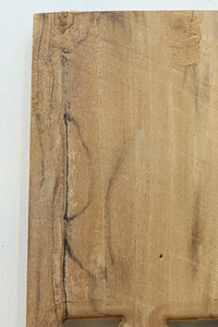 レリーフ彫刻を施した自然の風合いが滲む木地色欄間素材 EZ2840 在庫9枚