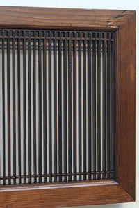 角麻組子で和の趣き溢れる縦繁欄間 EZ2845ab 在庫(a:1 b:1)枚