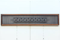 角麻組子で和の趣き溢れる縦繁欄間 EZ2845ab 在庫(a:1 b:1)枚