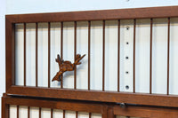 松竹梅と富士山を美しく描いた欄間・書院セット EZ2847 在庫5枚一組