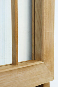 巨木の松と鶴の絵柄で風情ある欄間・書院セット EZ2848 在庫5枚一組