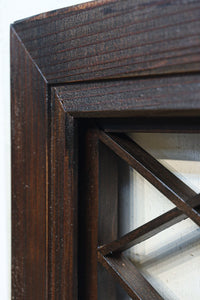 菱格子に組子を軽やかに散りばめた欄間 EZ2850 在庫1枚