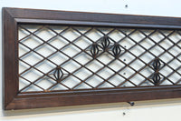 菱格子に組子を軽やかに散りばめた欄間 EZ2850 在庫1枚