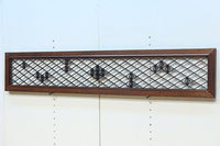 菱格子に組子を軽やかに散りばめた欄間 EZ2850 在庫1枚