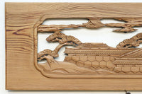 Carved ranma material EZ2880