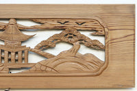 Carved ranma material EZ2880