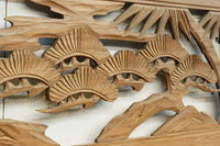 Carved ranma material EZ2882ab