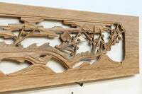 Carved ranma material EZ2882ab