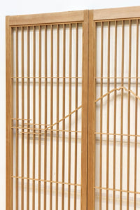 富士山を遠くに臨む静観な風景を描いた書院セット EZ2891 在庫4枚一組