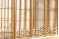 富士山を遠くに臨む静観な風景を描いた書院セット EZ2891 在庫4枚一組