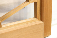 温かみある木地色の香図と蜀江の組子が美しい書院 EZ2893 在庫4枚