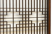 香図と幾何学模様の組子が上質感漂う書院 EZ2894 在庫4枚