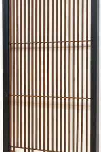 縦繁と幾何学模様のモダンなデザインをした書院 EZ2895 在庫4枚