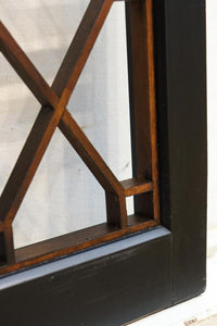 縦繁と幾何学模様のモダンなデザインをした書院 EZ2895 在庫4枚