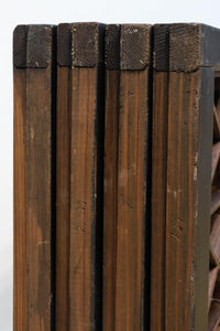 縦繁と幾何学模様のモダンなデザインをした書院 EZ2895 在庫4枚