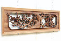 Deeply carved Ranma EZ2932ab