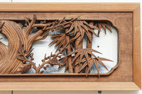 Deeply carved Ranma EZ2932ab