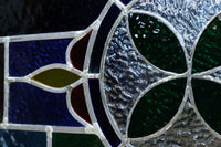Small size stained glass hanging ornament EZ2977