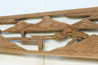 Relief carving Ranma material EZ2998