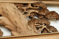 Deep-relief carved Ranma EZ316ab