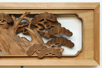 Deep-relief carved Ranma EZ316ab