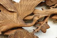 Deep-relief carved Ranma EZ316ab