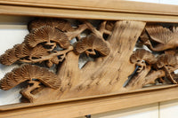 Deep-relief carved Ranma EZ316ab