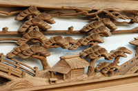 Deep-relief carved ranma EZ3161ab