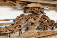 Deep-relief carved ranma EZ3161ab