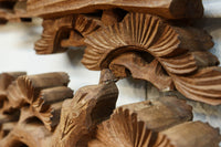 Deep-relief carved ranma EZ3161ab