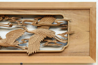 Deep-relief carved Ranma EZ3163ab