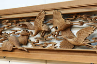 Deep-relief carved Ranma EZ3163ab