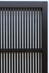 幅898ミリ 落ち着いた雰囲気ある格子作りの大阪格子戸 F8462ab 在庫(a:0 b:1)枚