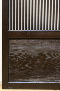 幅898ミリ 落ち着いた雰囲気ある格子作りの大阪格子戸 F8462ab 在庫(a:0 b:1)枚