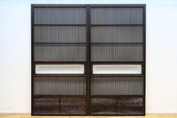 幅898ミリ 落ち着いた雰囲気ある格子作りの大阪格子戸 F8462ab 在庫(a:0 b:1)枚