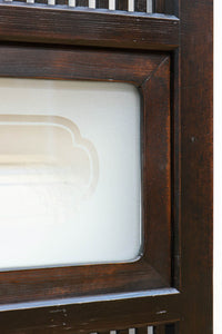 幅898ミリ 落ち着いた雰囲気ある格子作りの大阪格子戸 F8462ab 在庫(a:0 b:1)枚