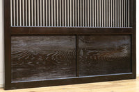 幅898ミリ 落ち着いた雰囲気ある格子作りの大阪格子戸 F8462ab 在庫(a:0 b:1)枚