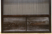 幅898ミリ 落ち着いた雰囲気ある格子作りの大阪格子戸 F8462ab 在庫(a:0 b:1)枚