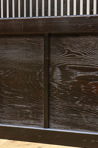 幅898ミリ 落ち着いた雰囲気ある格子作りの大阪格子戸 F8462ab 在庫(a:0 b:1)枚