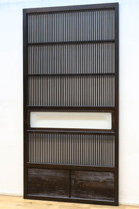 幅898ミリ 落ち着いた雰囲気ある格子作りの大阪格子戸 F8462ab 在庫(a:0 b:1)枚