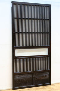 幅898ミリ 落ち着いた雰囲気ある格子作りの大阪格子戸 F8462ab 在庫(a:0 b:1)枚