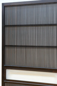 幅898ミリ 落ち着いた雰囲気ある格子作りの大阪格子戸 F8462ab 在庫(a:0 b:1)枚