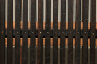 幅680ミリ 格子が端然と美しく並ぶスリム格子戸 F7963 在庫1枚