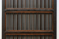 幅680ミリ 格子が端然と美しく並ぶスリム格子戸 F7963 在庫1枚