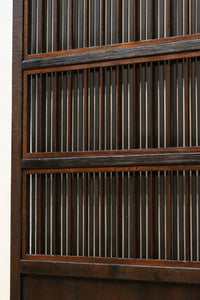 幅680ミリ 格子が端然と美しく並ぶスリム格子戸 F7963 在庫1枚