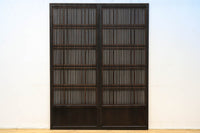 幅680ミリ 格子が端然と美しく並ぶスリム格子戸 F7963 在庫1枚