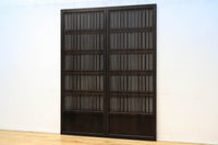 幅680ミリ 格子が端然と美しく並ぶスリム格子戸 F7963 在庫1枚